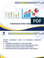 Materi Inisiasi 3 Pemeriksaan Model Regresi PDF