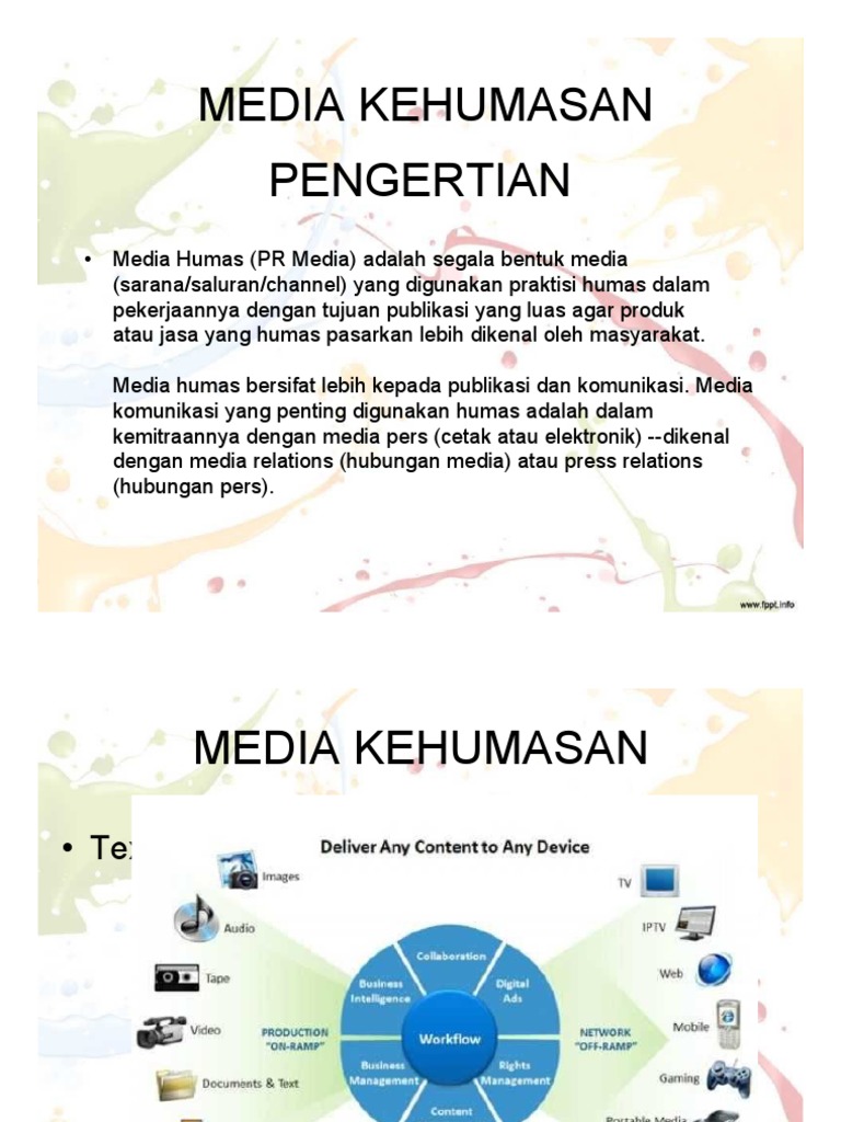 Jenis dan Tujuan Media Humas | PDF | Ilmu Sosial