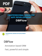 Dbflow: Professional Android App Development