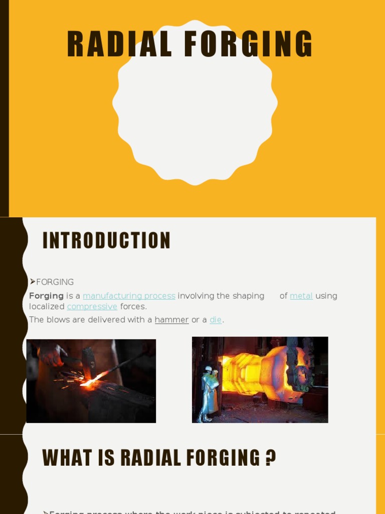 Radial Forging Process Overview | PDF