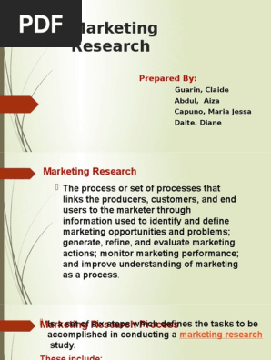 Marketing Report