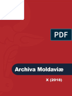 Archiva Moldaviae - X-2018 - Securizat PDF