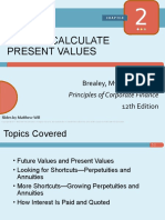 How To Calculate Present Values: Principles of Corporate Finance