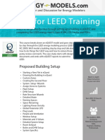 Equest For Leed Training: Proposed Building Setup
