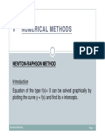 Chapter 5 - Numerical Methods