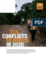 10 Conflicts To Watch 2020-Final - 0 PDF