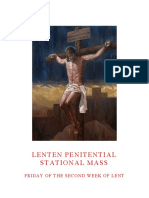 Stational Mass (Penitential Mass)