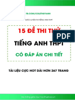 15 de Thi Thu THPT Quoc Giamon Tieng Anh Co Dap An Giai Thich Chi Tiet PDF
