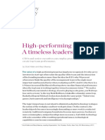 High Performing Teams A Timeless Leadership Topic PDF
