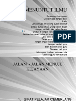 Sifat Pelajar Cemerlang