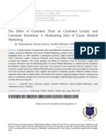 4 The Effect of Customer Trust On Customer PDF