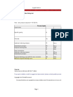 Liquid Service: Pressure Safety Valve Sizing Tool