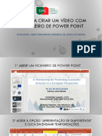Dica para Criar Um Vídeo Com Um Ficheiro