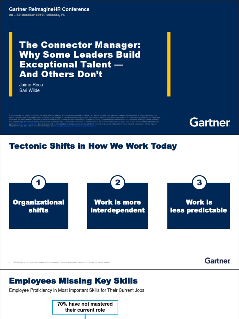 Gartner - The Connector Manager Why Some Leaders Build Excel PDF | PDF ...