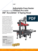 3M-Matic Adjustable Case Sealer 7000a Pro - AccuGlide3 - cg3F