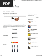 Designs and Types of Wrenches PDF