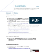 Música y Movimiento. 3 Años. Módulo 1. Online