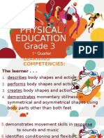 PE Grade 3, 1st, 2nd, 3rd, 4th