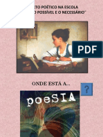 A poesia na escola: benefícios e possibilidades de trabalho