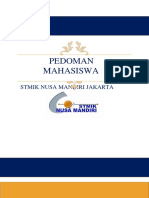 Panduan E-Learning Mahasiswa STMIK Nusa Mandiri Maret 2020 PDF