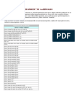 Herramientas Habituales de Mantenimiento