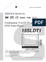 Combination 15 LCD TV and DVD Video Player: 15SLDT1