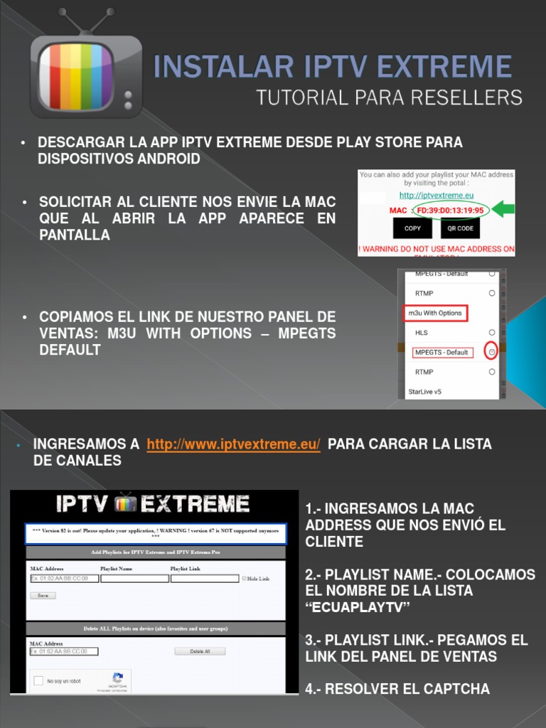 Guía para Configurar IPTV Extreme | PDF | Negocios | Informática