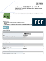 Borne de Placa de Circuito Impresso - MKDSO 2,5/ 4-R - 1707247