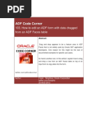 ADF Code Corner: 103. How-To Edit An ADF Form With Data Dragged From An ADF Faces Table