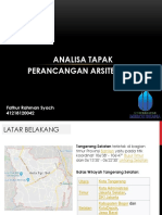 Analisa Tapak Fathur PDF