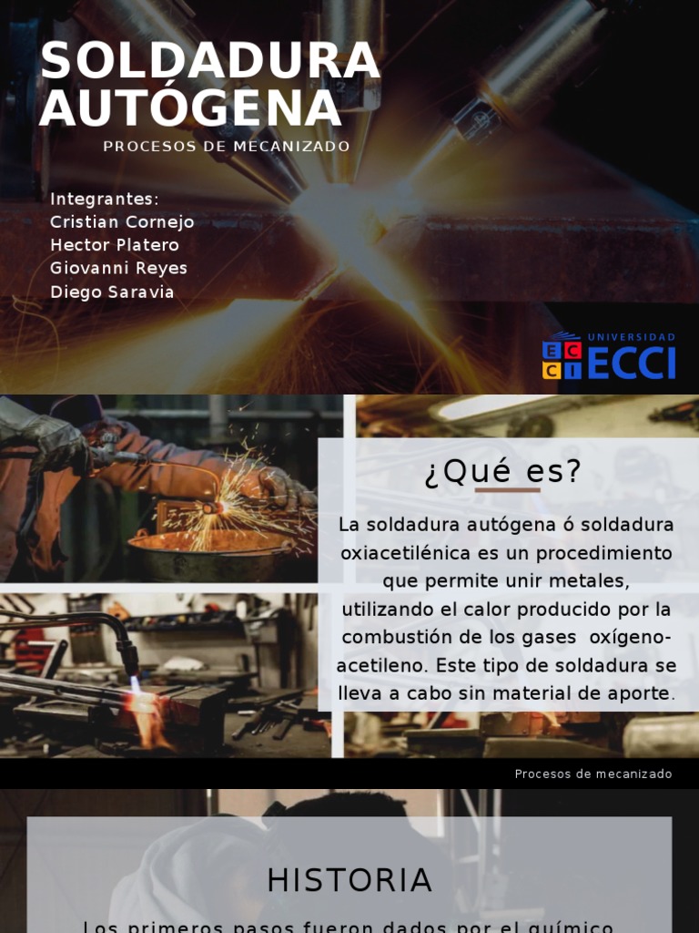 Tipos y ventajas de soldadura autógena | PDF | Soldadura | Construcción