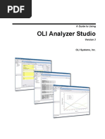 OLI Analyzer Studio User Guide PDF