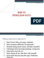 Pertemuan 5 Penulisan Kata