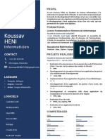 CV Koussay Heni PDF