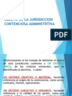 5. Objeto de la Jurisdiccion (1)