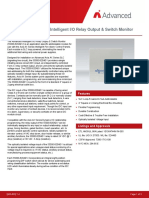 Intelligent I/O Relay Output & Switch Monitor: Features