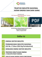 Perkuatan Struktur Industri Nasional Untuk Peningkatan Industri Nasional-12 Agustus2014 - Pak Achdiat