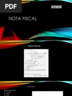 Aula 7 - Nota Fiscal -Corel 