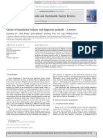 Causes of Transformer Failures and Diagnostic Methods - A Review PDF