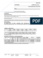 MCGB - Data Sheet For Suppliers Old MAT Nos.: 202, - , - : Heat-Treatable Steel, Carbon Steel
