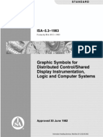 ANSI ISA-5.3-1983 - Graphic Symbols For Distributed Control - Display Instrumentation, Logic, and Computer Systems PDF