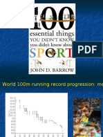 100 Essential Things Not Know About Sport