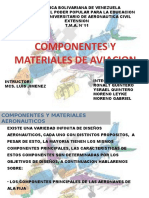 Componentes y Materiales de Aviacion