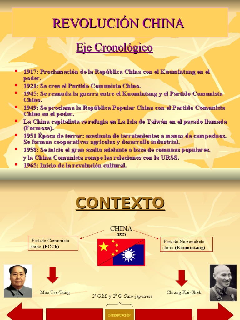 La Revolucion China 1 | PDF | Partido Comunista de China | Mao Zedong