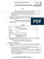 Drawings, Diagrams, and Line Lists IP 1-1-1: Scope