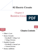 Resistive Circuits Chapter 3 Summary