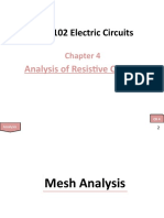 ME 1102 Electric Circuits: Analysis of Resistive Circuits