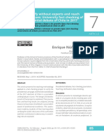 Nunez-Mussa, How to verify without experts and reach the big leagues; University fact checking of the presidential debate of Chile in 2017