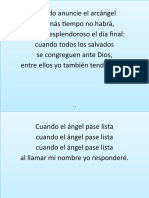 Cuando Anuncie El Arcangel - Cuando Alla Se Pase Lista