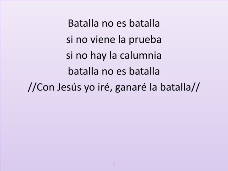 Batalla y Prueba en la Adoración | PDF